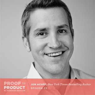 023 | Jon Acuff on misconceptions around productivity and goal setting, how to set yourself up for success and why it's ok to let yourself be bad at certain things!