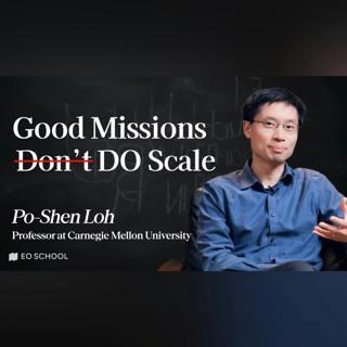 How to Do Good AND Make Money | Carnegie Mellon University Po-Shen Loh
