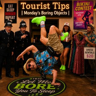 (Long Music) Tourist Tips Monday’s Boring Objects #1631 Let Me Bore You To Sleep