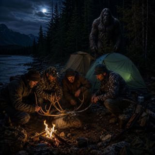 Bigfoot Throws A Caribou Head!