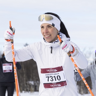 397. Tjejmilen Längd och Charlotte Kalla