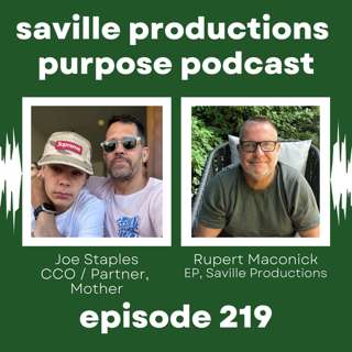 Joe Staples on paying it forward