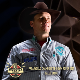 #122 3x World Champion Tie-Down Roper Caleb Smidt