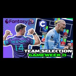 FPL TEAM SELECTION GW15 🔥💪| SHOULD I JUST CAPTAIN HAALAND? 🤔🐐| Fantasy Premier League Tips 2025/26