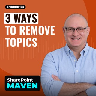 3 ways to remove topics from the Viva Topics Center