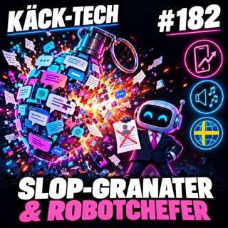 Slop-granater, robotchefer & Svenskarna och internet 2026