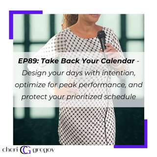 Take Back Your Calendar