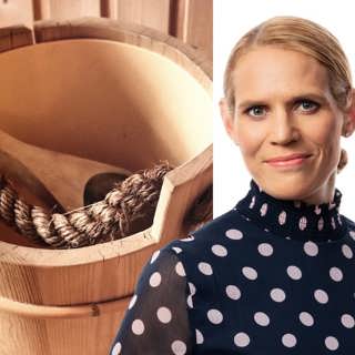 Man äter inte i bastun – punkt slut: Erika Gabrielsson, Helsingfors