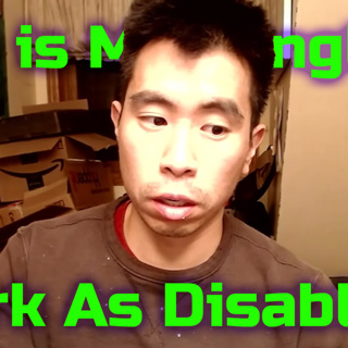 Can you work if you are disabled? No friends no family. Ugly. Losing life. Meaningless.