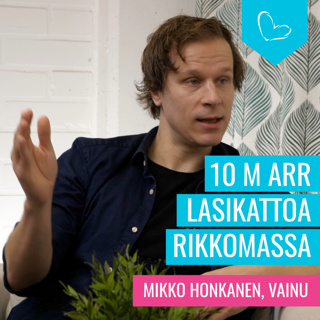 10 M ARR:n lasikattoa rikkomassa. Vieraana Mikko Honkanen, Vainu