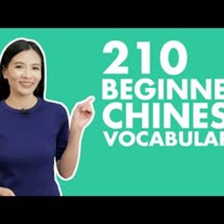 210 Beginner Chinese Vocabulary Level 1 HSK 1