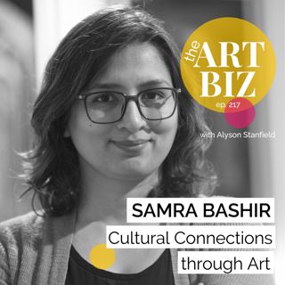 Community Liaison, Translator, and Glass Painter with Samra Bashir (217)