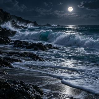 đ LARGE WAVES, SEA FOAM and DEEP BACKWASH â 2 H of rhythmic ocean for coastal sleep