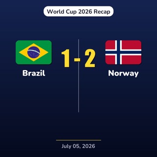 Brazil vs Norway | World Cup 2026 Recap