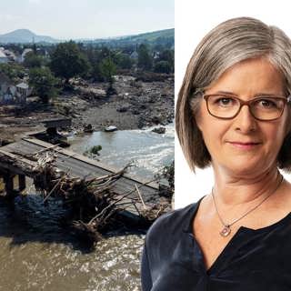 Hjälpsamheten ger tröst i förödelsen: Daniela Marquardt, Ahrweiler