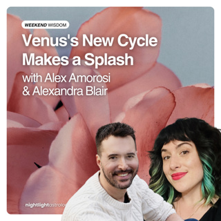 Weekend Wisdom: Venus's New Cycle Makes a Splash