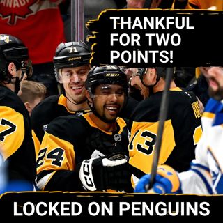 RECAP: Penguins get a BIG two points on Thanksgiving Eve over Buffalo!