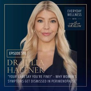 Ep. 598 “Your Labs Say You’re Fine!” – Why Women’s Symptoms Get Dismissed in Perimenopause with Dr. Julia Haffner | Menopause, Perimenopause, Fascia Health 
