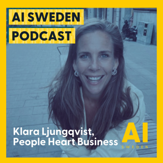 AI-tvilling som VD och psykologin bakom AI-ledarskap: Om hur du skalar ditt ledarskap med psykologi och kod samt om nycklarna till en människocentrerad AI-resa, Klara Ljungqvist, People Heart Business