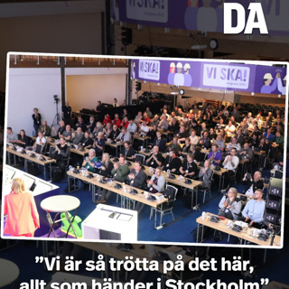 ”Vi är så trötta på det här, allt som händer i Stockholm”