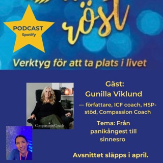 70. Från panikångest till sinnesro. Gäst: Gunilla Viklund