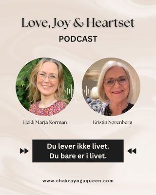 "Du lever ikke livet. Du bare er i livet"