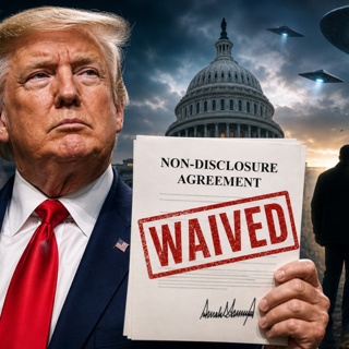Trump Waives UAP NDAs for Former Government Officials & Contractors
