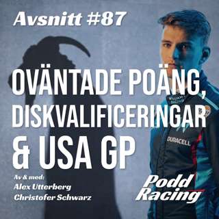 87. Oväntade Poäng, Diskvalificeringar & USA GP