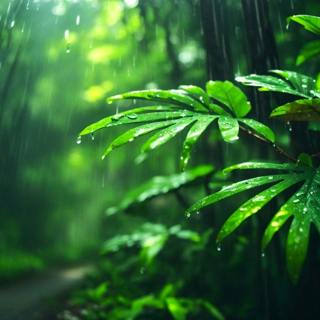 😴🌧️🎵 Gentle MUSIC and the Sound of RAIN Merge to Guide You to SLEEP