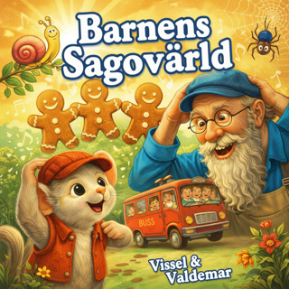 Godnattsaga för barn: Vissel Och Valdemar och den Envisa vårvinden