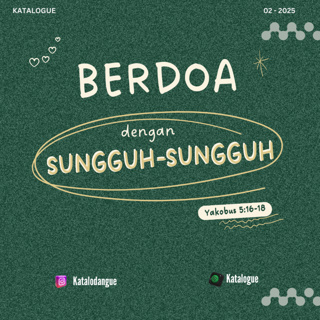 Berdoa Dengan Sungguh-Sungguh
