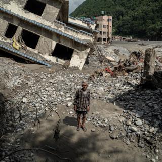 A journey to the frontline of Nepal’s disastrous floods