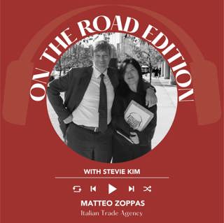 Ep. 2502 Matteo Zoppas of the Italian Trade Agency | On the Road with Stevie Kim