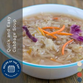 Quick and Easy Cabbage Soup