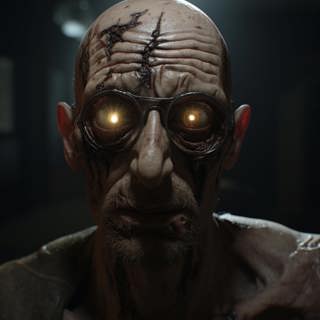 I've been blind for 20 years, but I still see terrible things