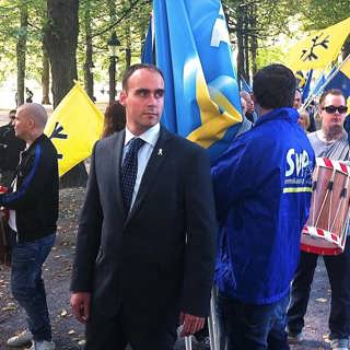 Nazistdemonstrationen i Stockholm