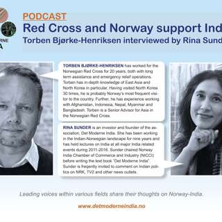 Det Moderne India Podcast #14 - Red Cross and Norway support India