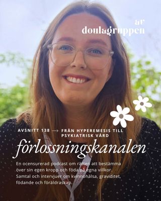 138: Sommargäst Julia Werneholm- från hyperemesis till psykiatrisk vård