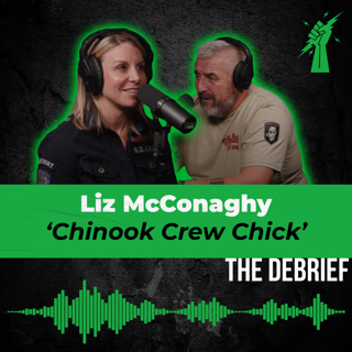 CHINOOK CREW CHICK | Former RAF Aircrew Liz McConaghy