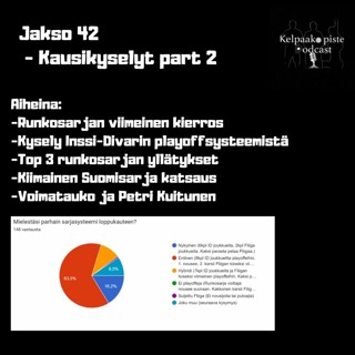 42. Kelpaako piste: Paras sarjajärjestelmä? "Tuokaa se Divarin mestari takaisin"