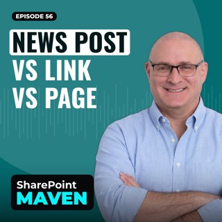 News Post vs. News link vs. SharePoint page