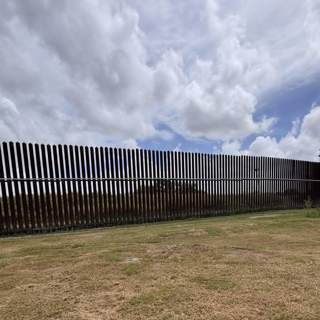 Line. Fence. Wall.