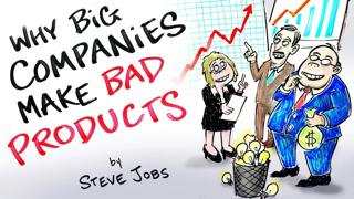 Why Big Companies Make Bad Products - Steve Jobs | After Skool