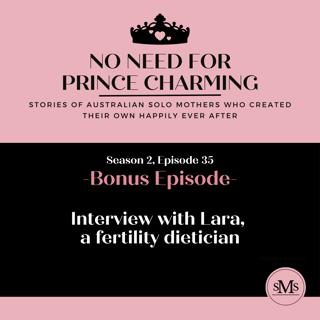 S2:E35 – Interview with Lara, a fertility dietician