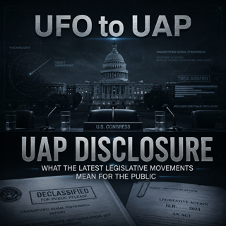UFO Disclosure: What the Latest UAP Legislative Movements Mean for the Public