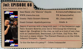 G.I. Joe Ep 66: Arise, Serpentor, Arise Part 1 w/ Pablo Romero-Estevez
