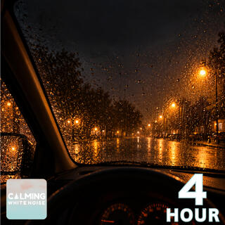 Heavy Rain on a Car Roof | 4 Hour Relaxing Rain Sounds