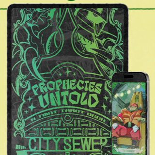 TMNT Tarot with Creator Mushroom Grenade and Chanel6 chick Lyddie!