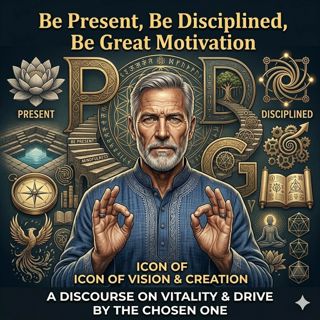 Be Present, Be Disciplined, Be Great Motivation