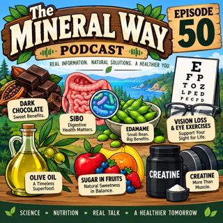 ep 50: Chocolate, Creatine & Healthy Choices- The Mineral Way